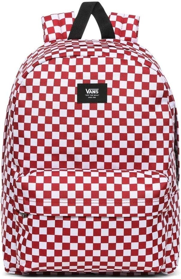 Vans Men’s Old Skool III Backpack, Chili Pepper Checkerboard, OS