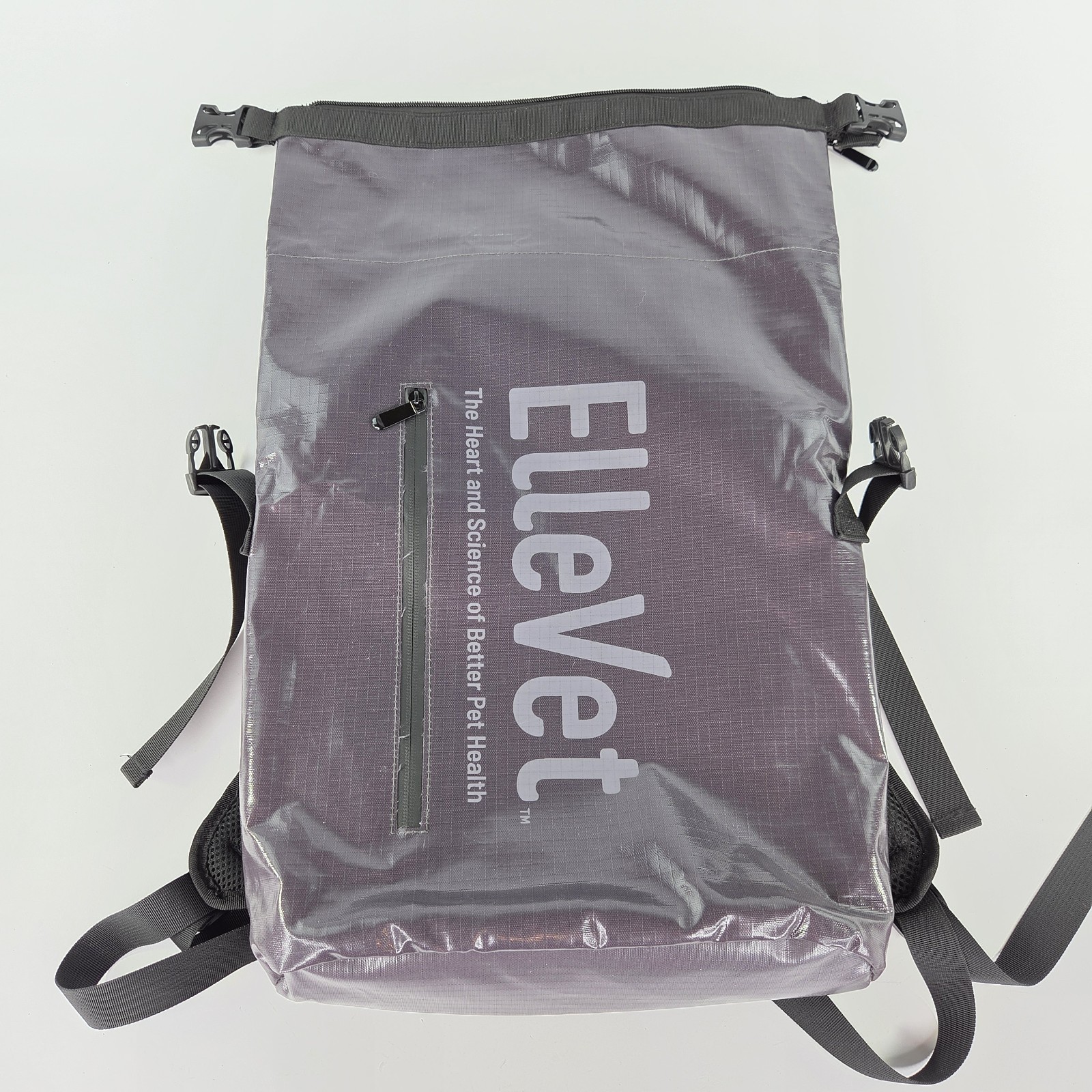 Ellevet Backpack Rucksack Gray 5 ​​gallons Roll-Top hiking travel sports Bags