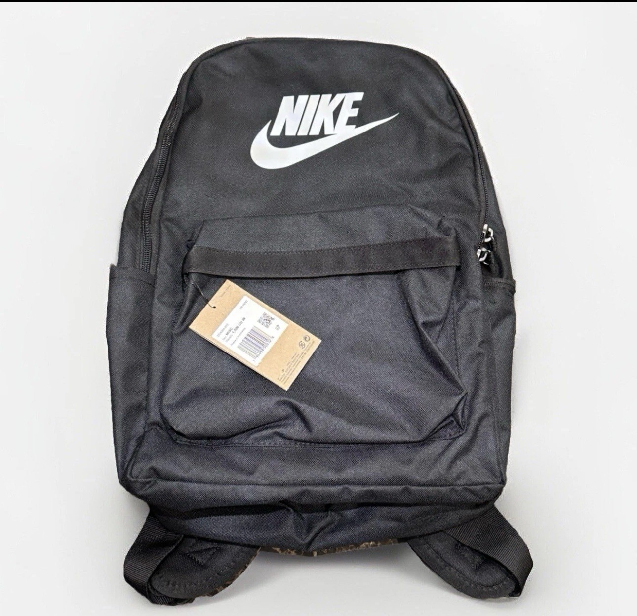 AUTHENTIC Nike Heritage Backpack (25L) BLACK UNISEX SCHOOL 15″ BRAND NEW