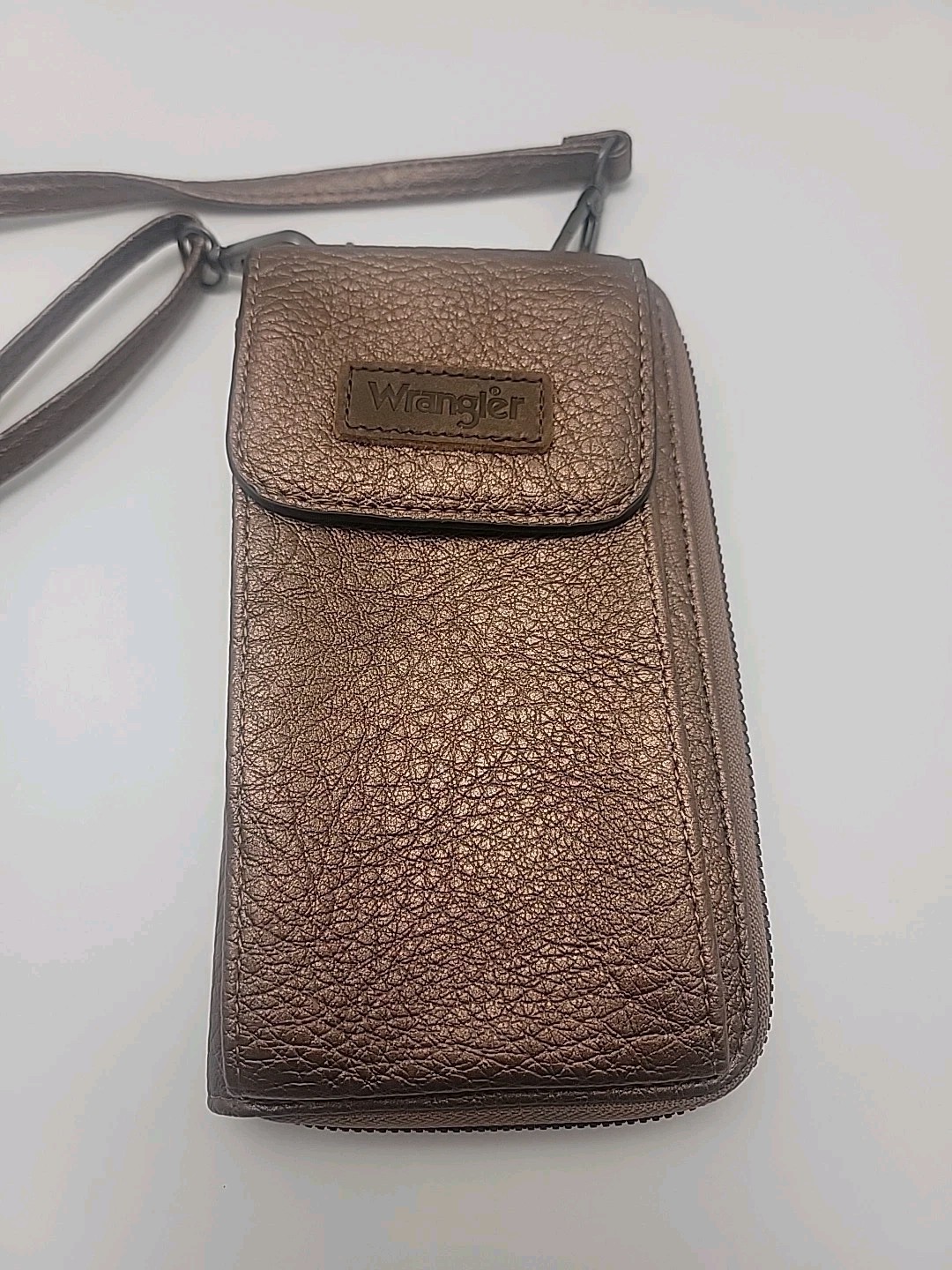 Wrangler Small Crossbody Bag For Women Cell Phone Purse Wallet Bag Brown