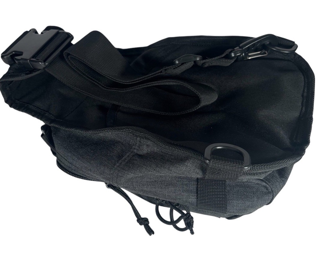 Samurai Tactical Utility Sling Pack 7.5L Black EDC Crossbody Chest Bag NWT