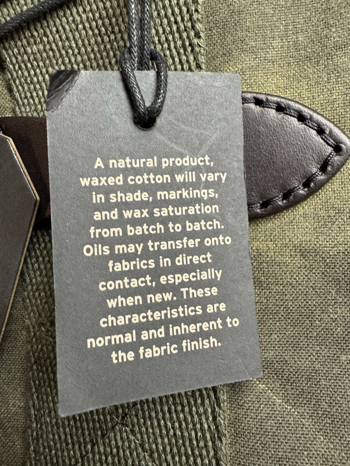 FILSON SMALL TIN CLOTH DUFFLE BAG OTTER GREEN OS NWT 20% Off MSRP