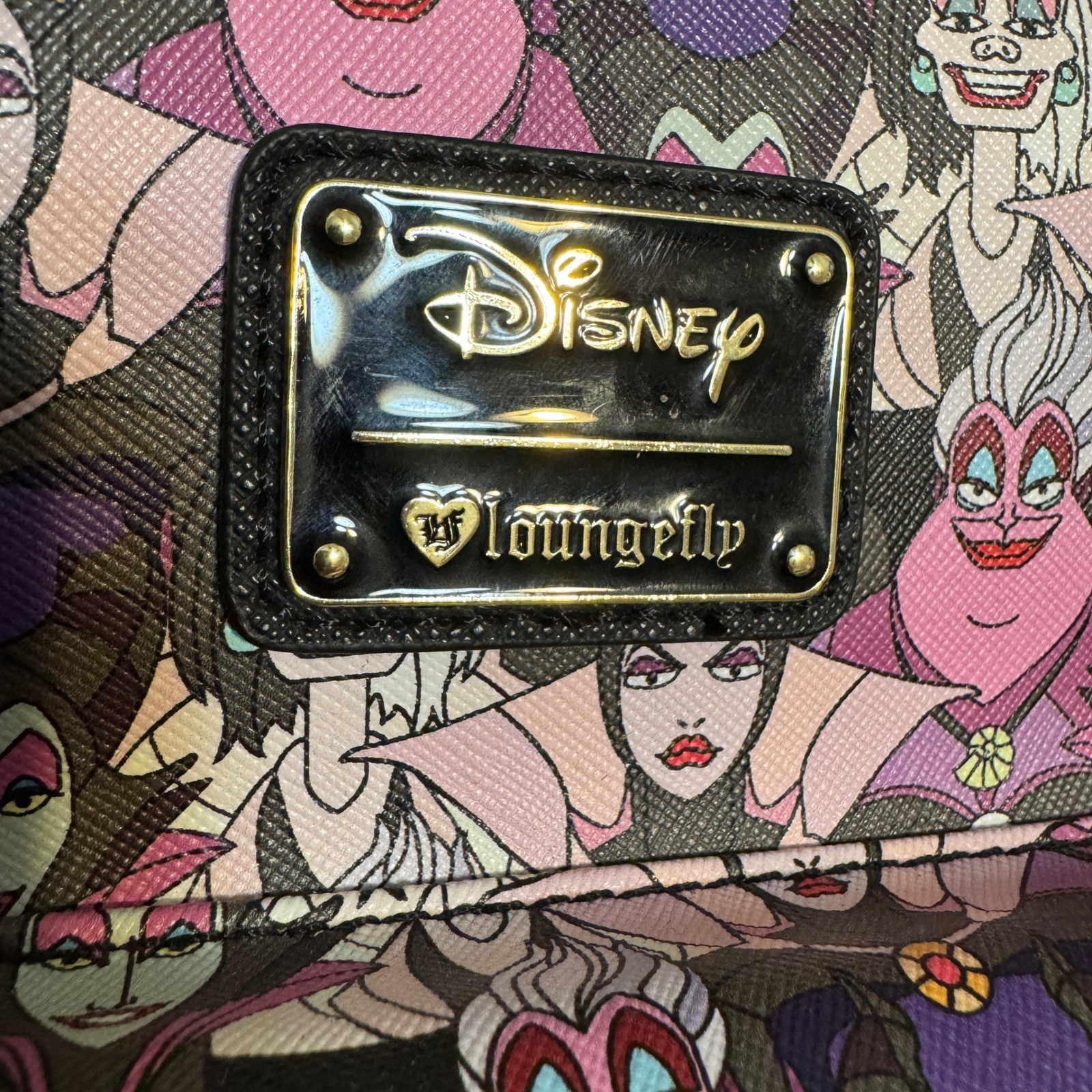Loungefly Disney Villains Mini BackPack Bag Women’s Malificent Ursula Cruella