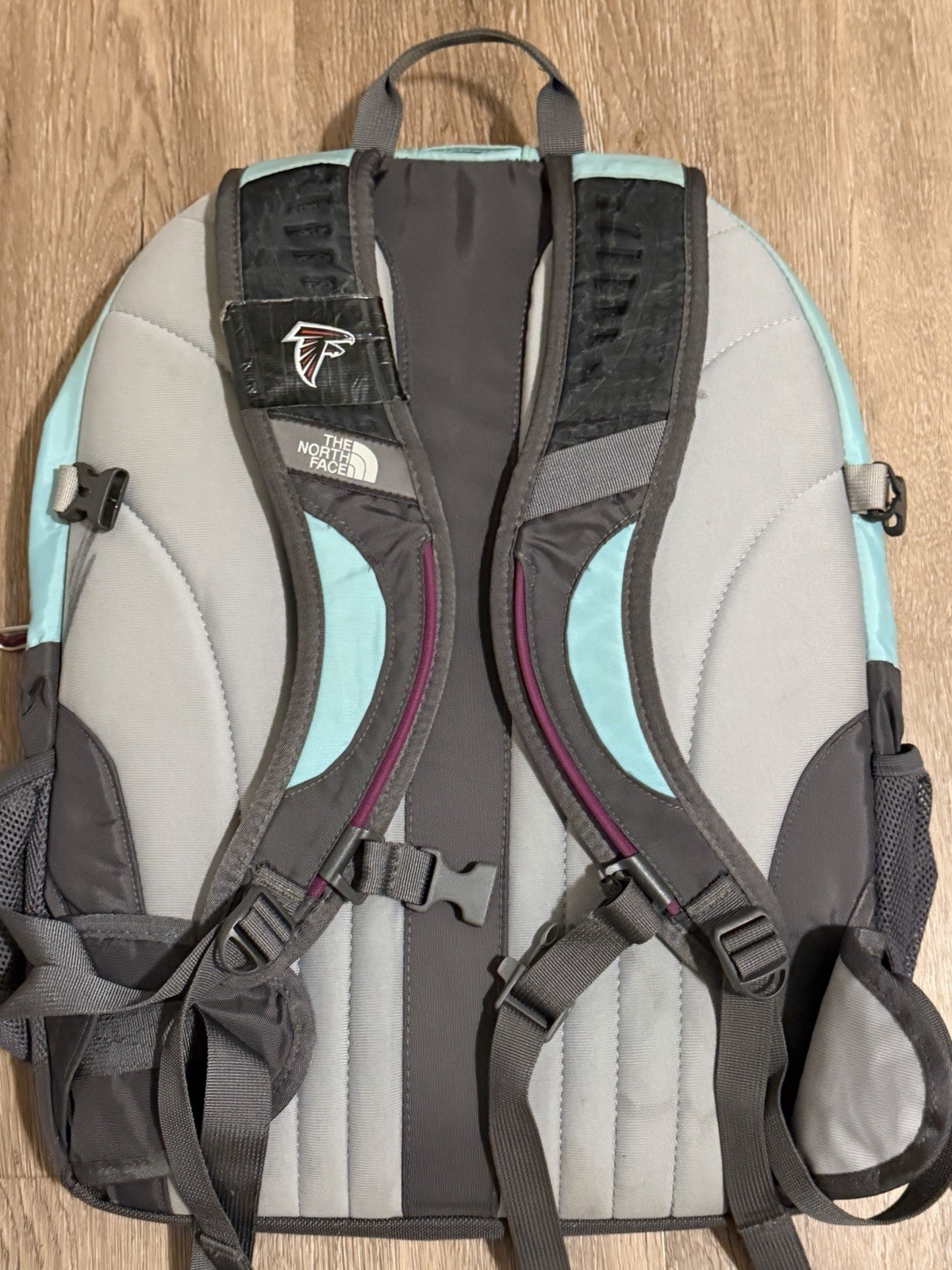 The North Face Borealis Backpack Teal Green Hiking Outdoor School Laptop