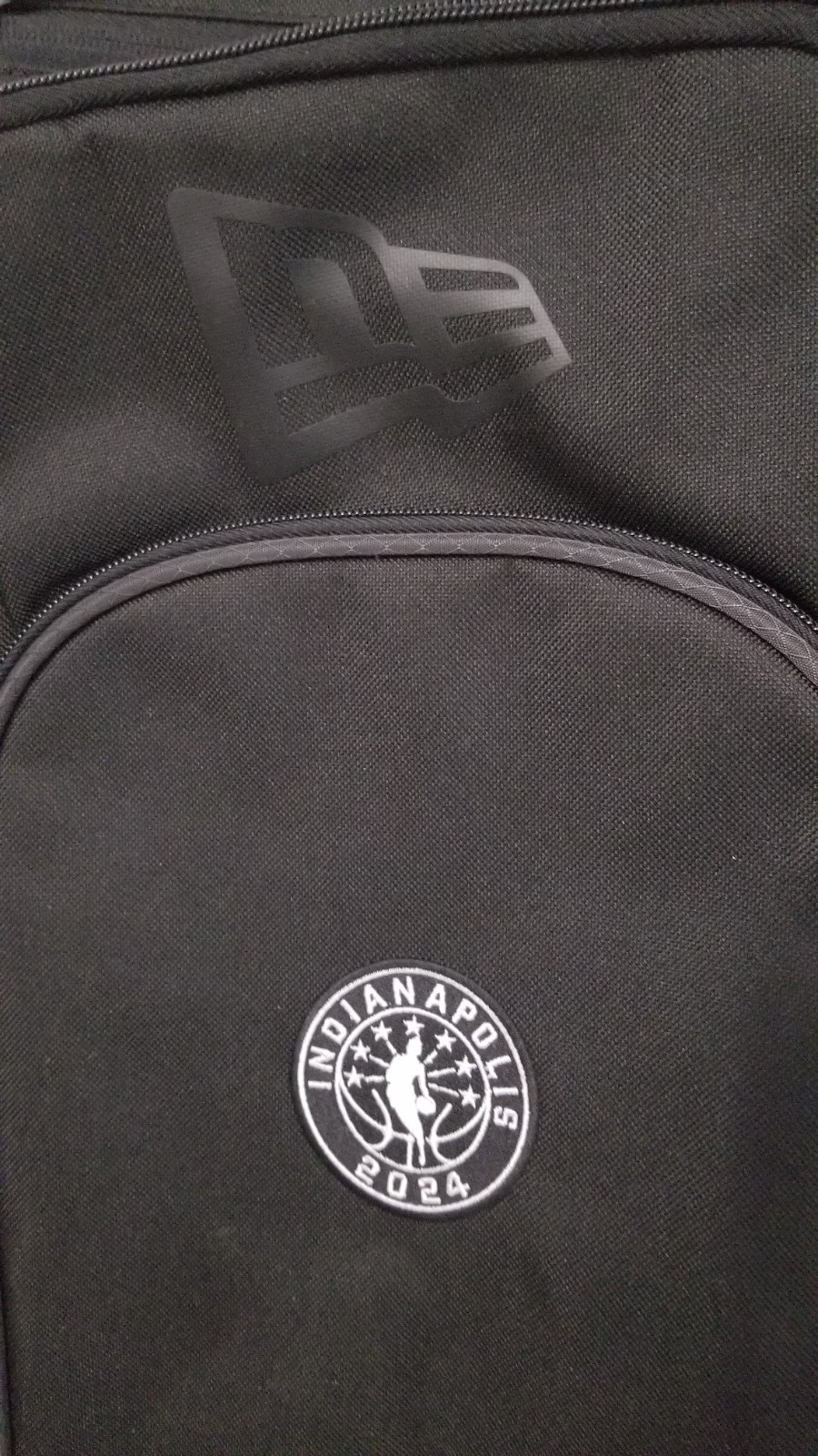 New Era Backpack Nylon Black Shutout Backpack XL Indianapolis 2024 NBA All Star