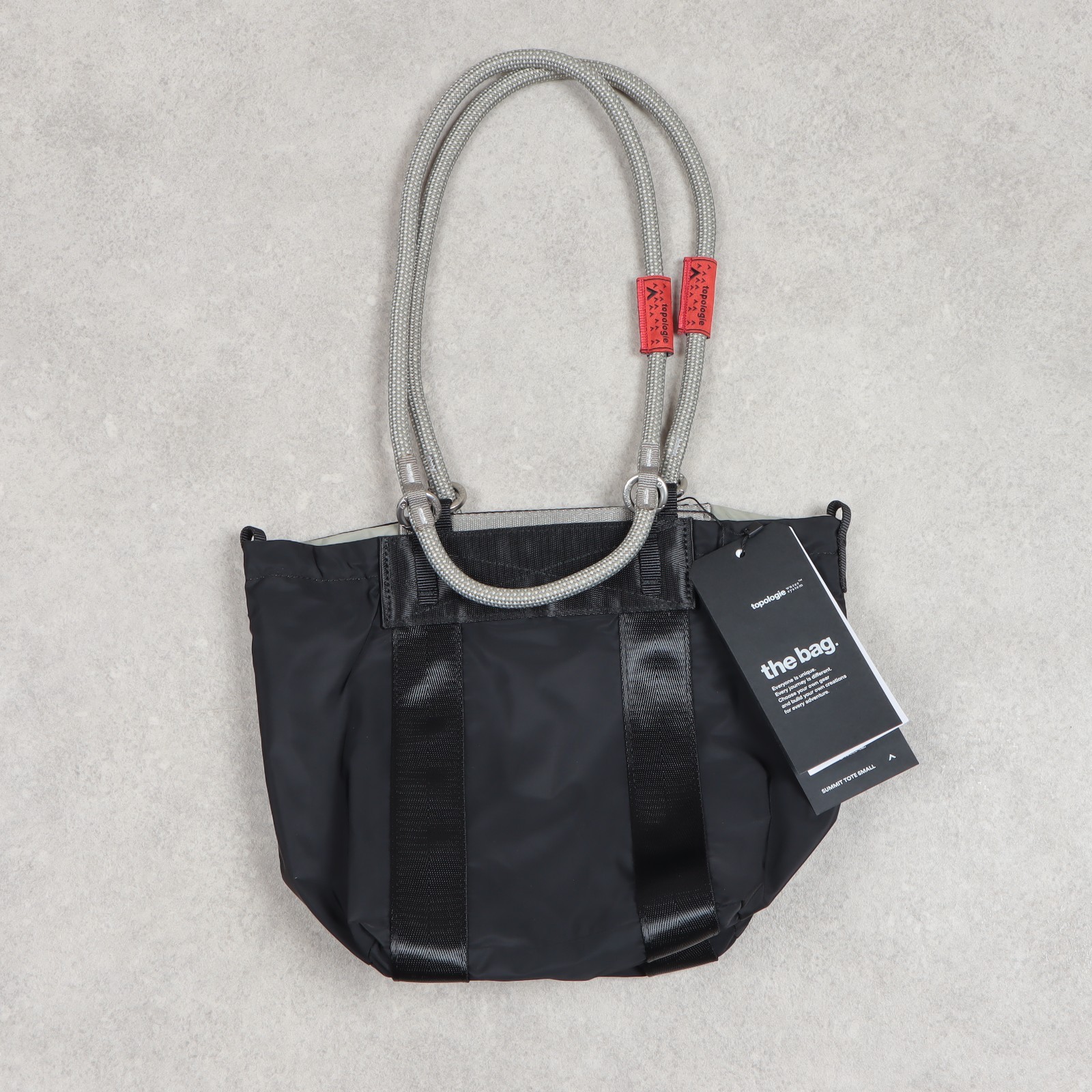 Topologie Reversible Summit Tote bag Small Black/Green