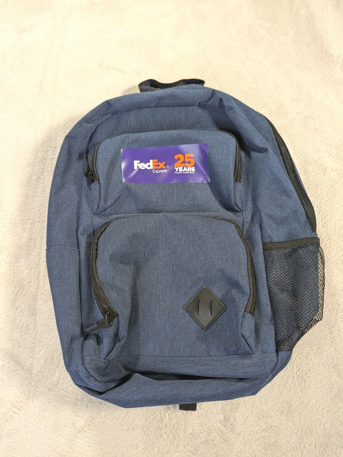 FedEx Express Backpack 25 Years Purple Celebration Blue NEW