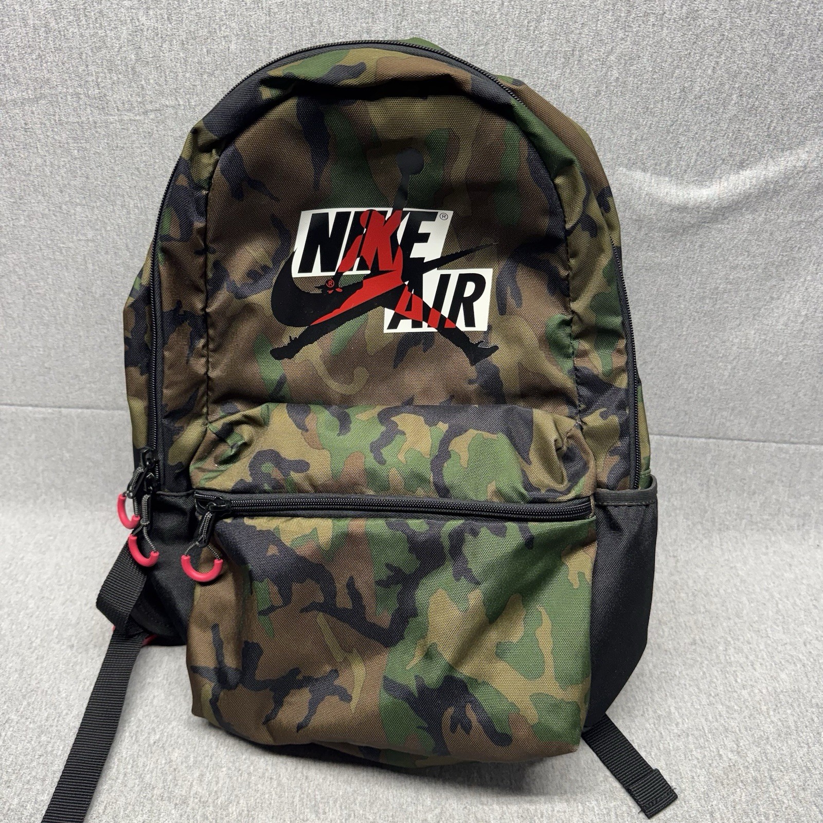 Nike Air Jordan Jumpman Classic School Backpack – Camo Size Large Laptop Pocket