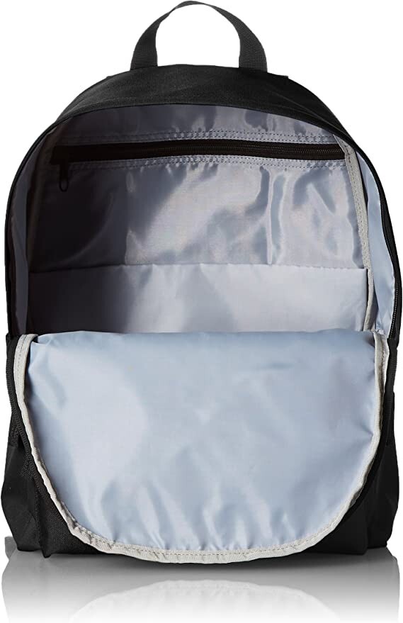 Amazon Basics Classic School Lightweight double-zipper closure Backpack, Black