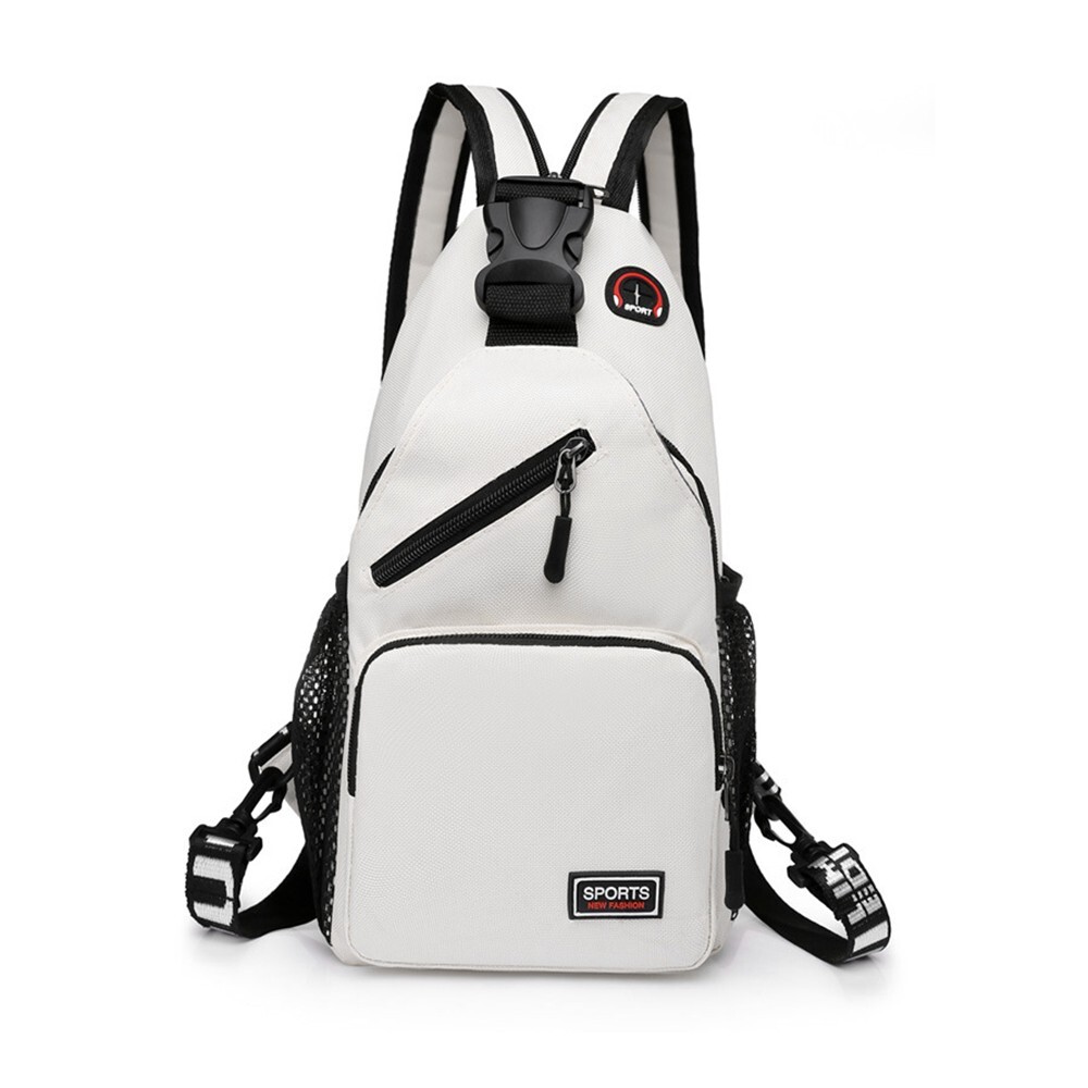 Men’s Nylon Sling Bag–Backpack Chest Shoulder Crossbody Fanny Pack Sport Travel