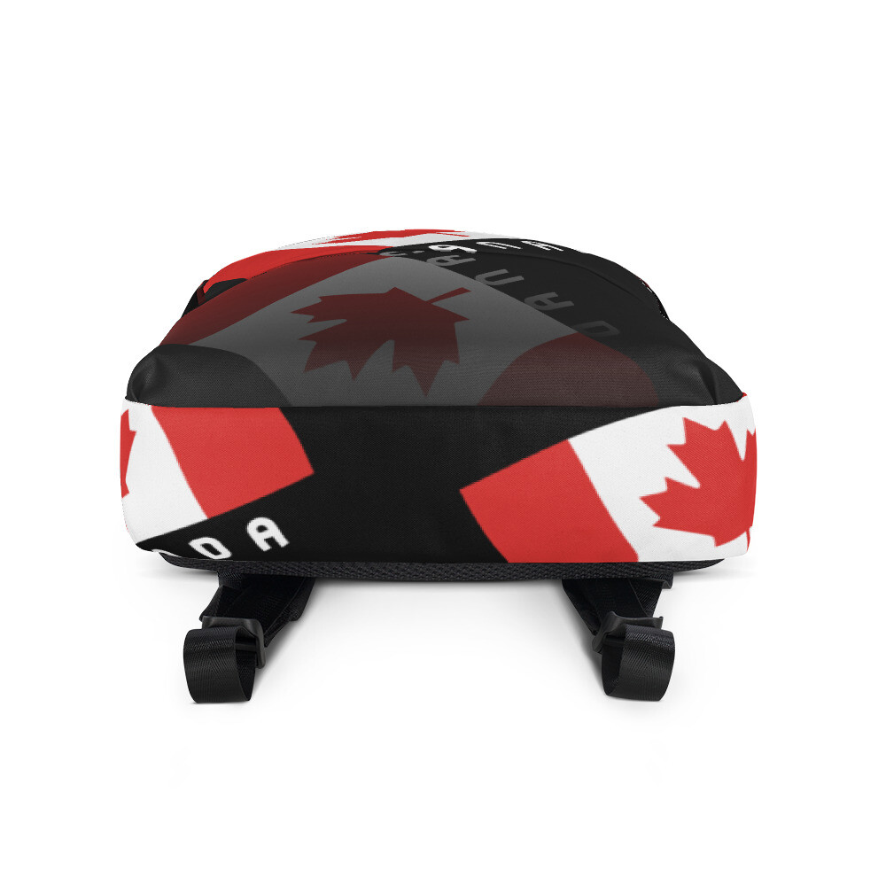 Elegant Maple Leaf Canadian Flag Backpack
