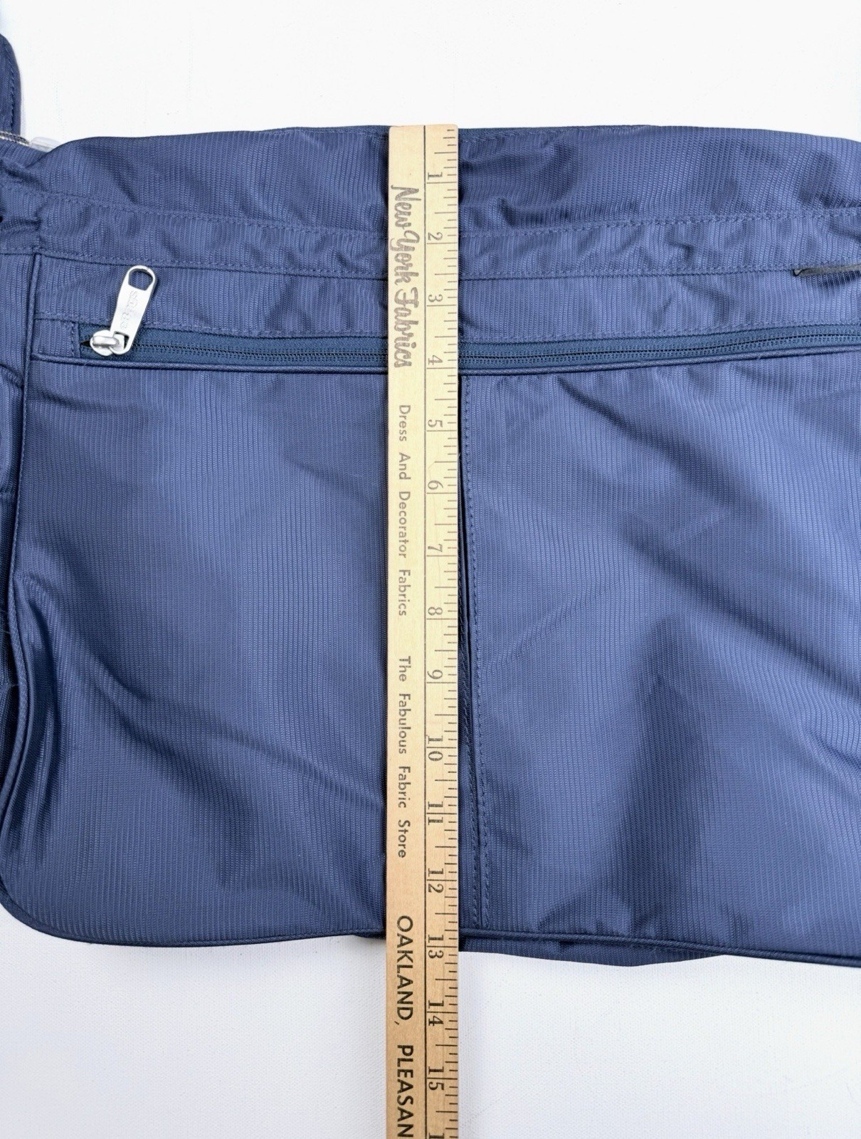 eBags EB2108A Blue Messenger Shoulder Bag Multiple Pockets