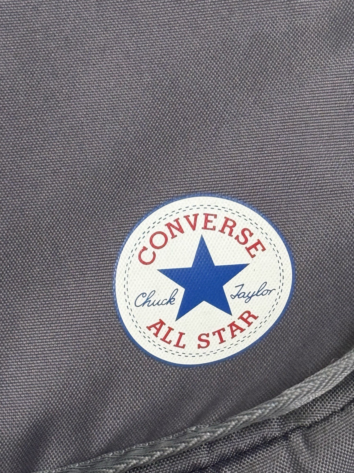 Converse Chuck Taylor All Star Messenger Bag Grey With Strap Shoulder Bag Gray