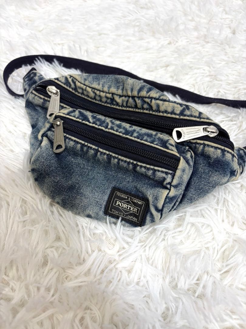 PORTER B Yoshida Tehran Waist Pouch Body Bag