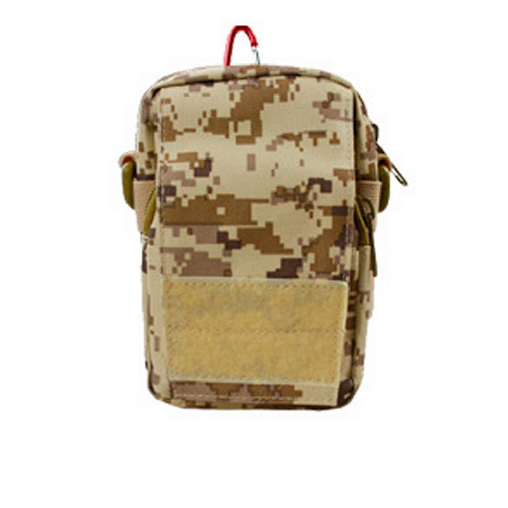 Men’s Tactical Backpack Utility Belt Pouch with Shoulder Strap for Outdoor Sport