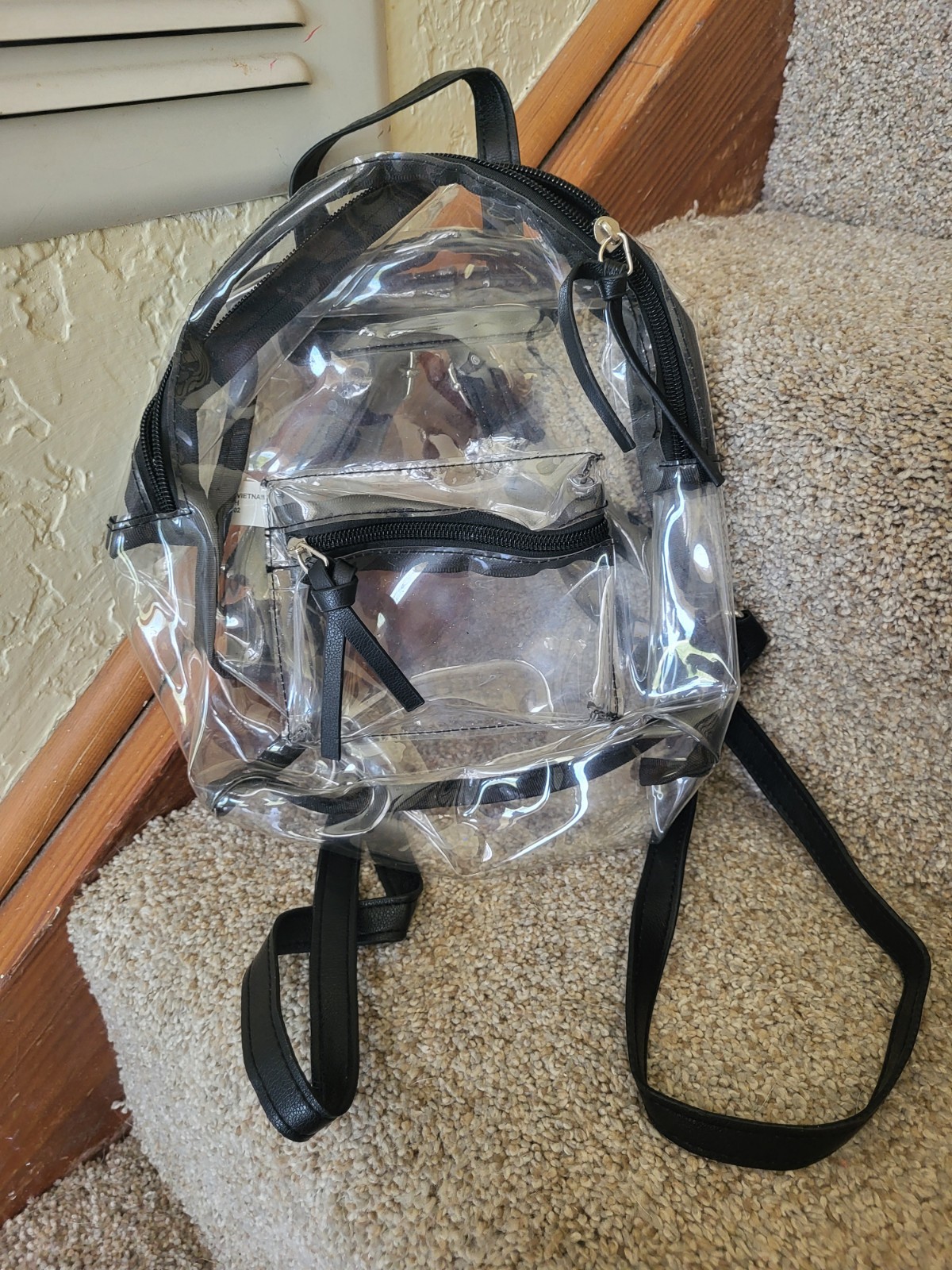 Clear Stadium Approved Backpack Small Transparent Bag for Any Events
