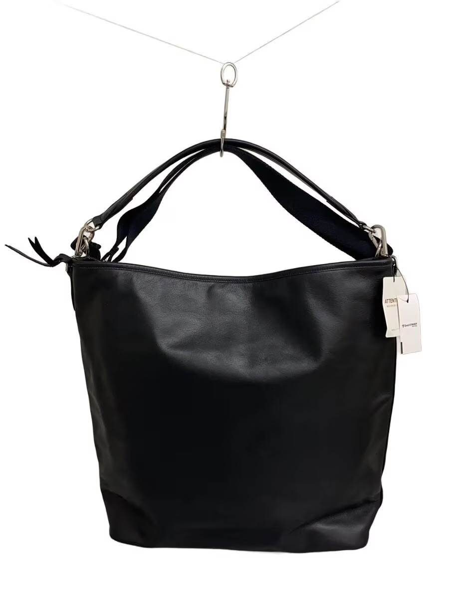 BEAUTY&YOUTH UNITED ARROWS Shoulder Bag, Leather, Black, 1432-699-4539-0900