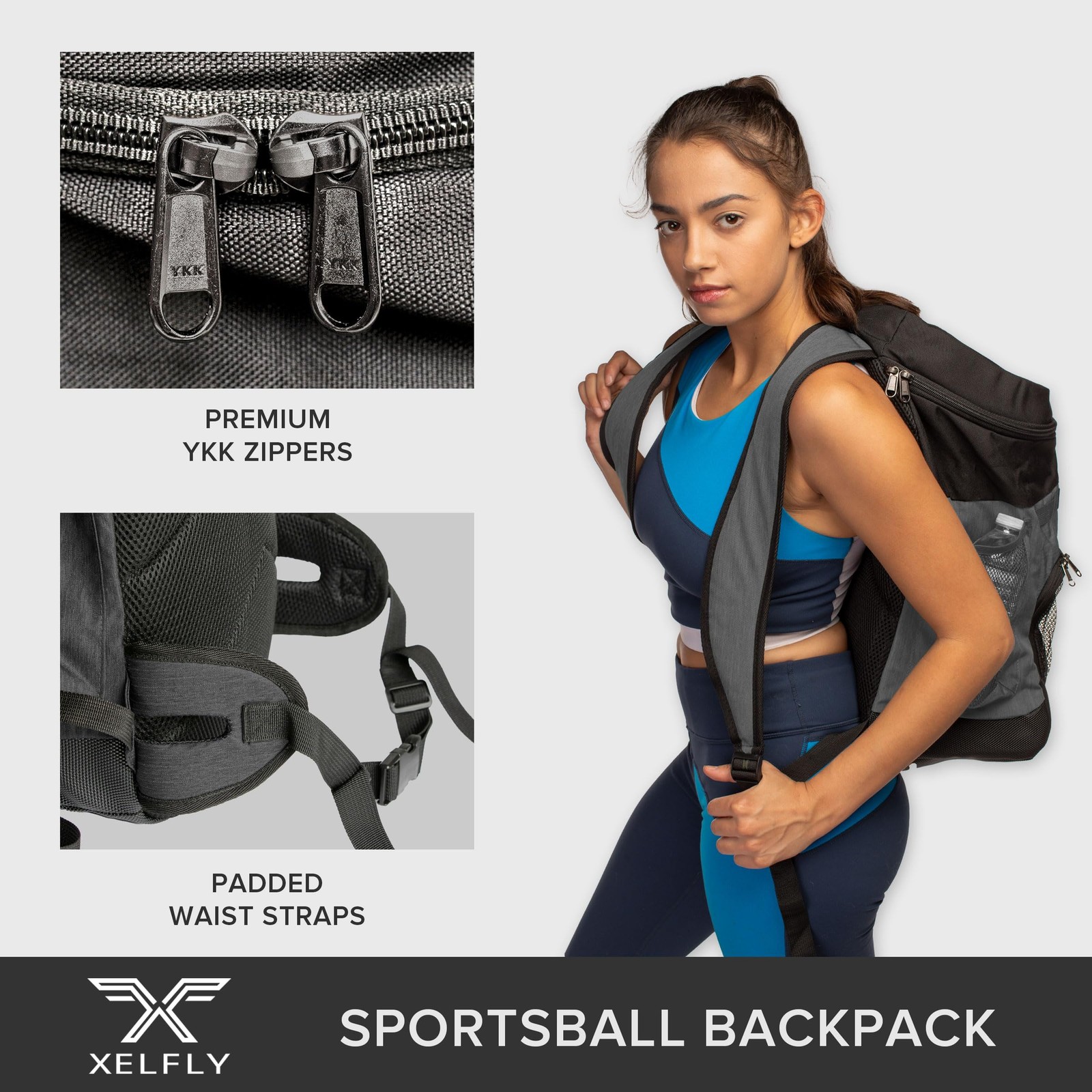 Basketball Backpack with Ball Compartment