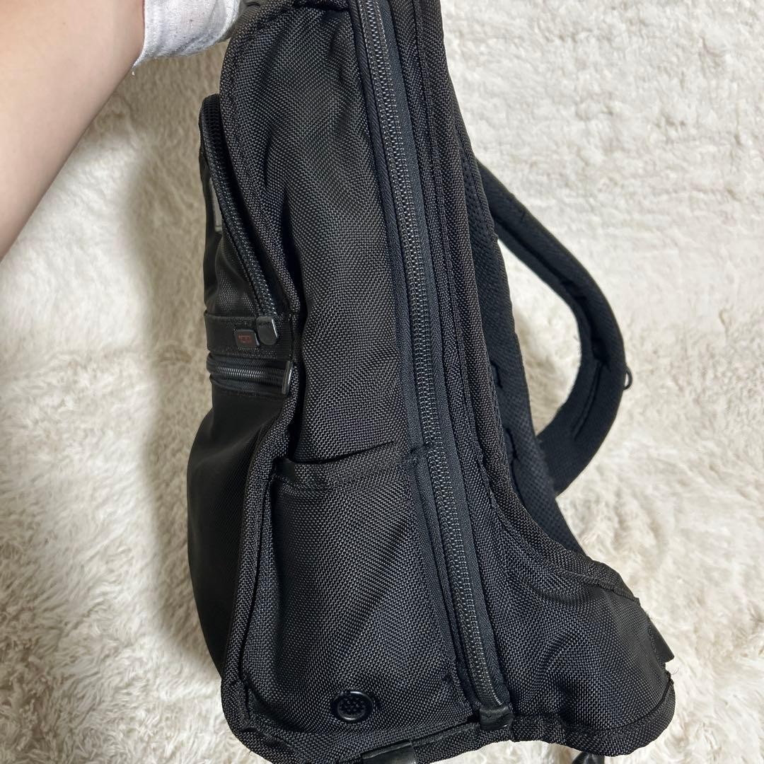 TUMI 26177DH ALPHA SLIM SOLUTIONS BRIEF PACK Backpack Black No Accessories