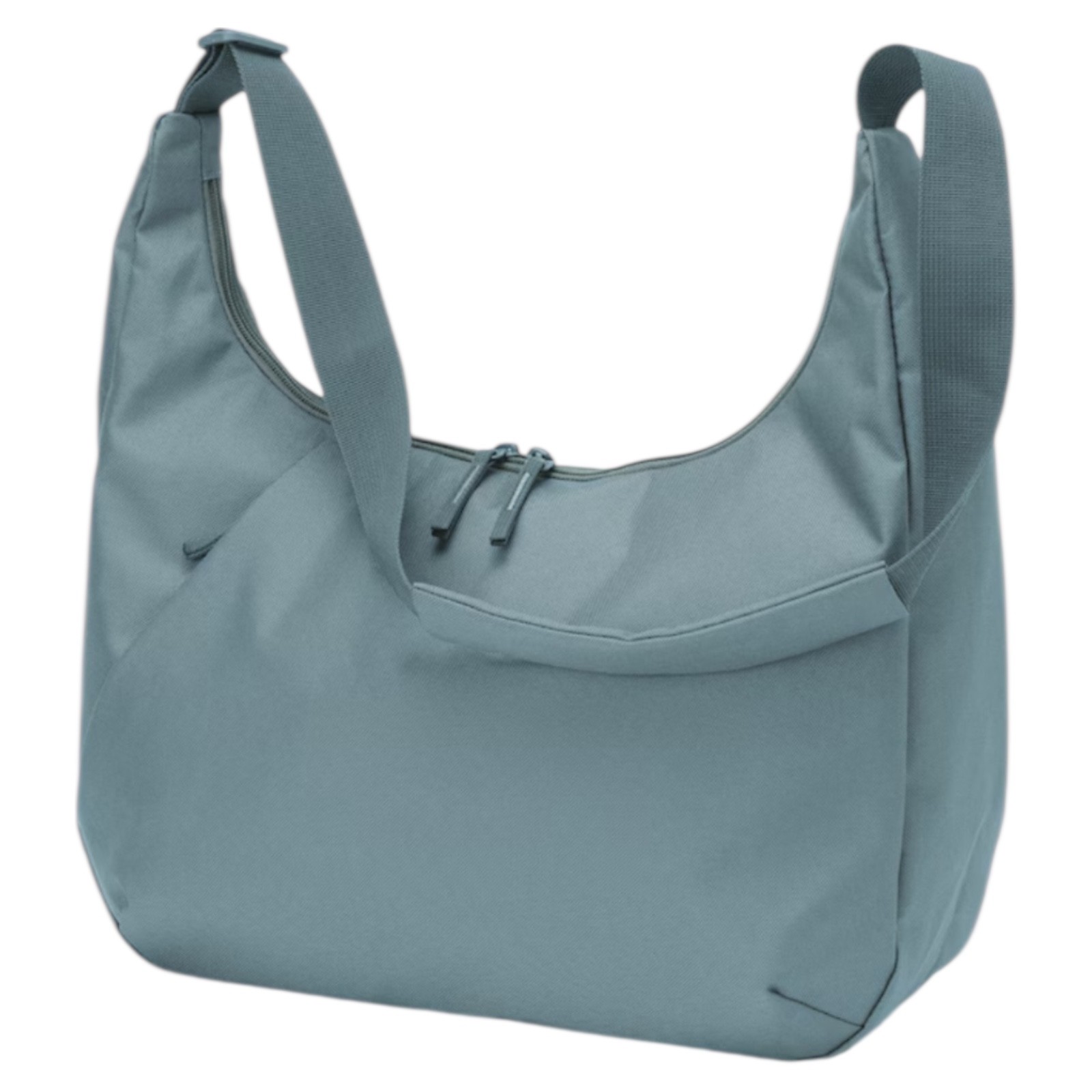 MUJI Water Repellent 2WAY One Shoulder Bag Adjustable Strap Smoky Blue