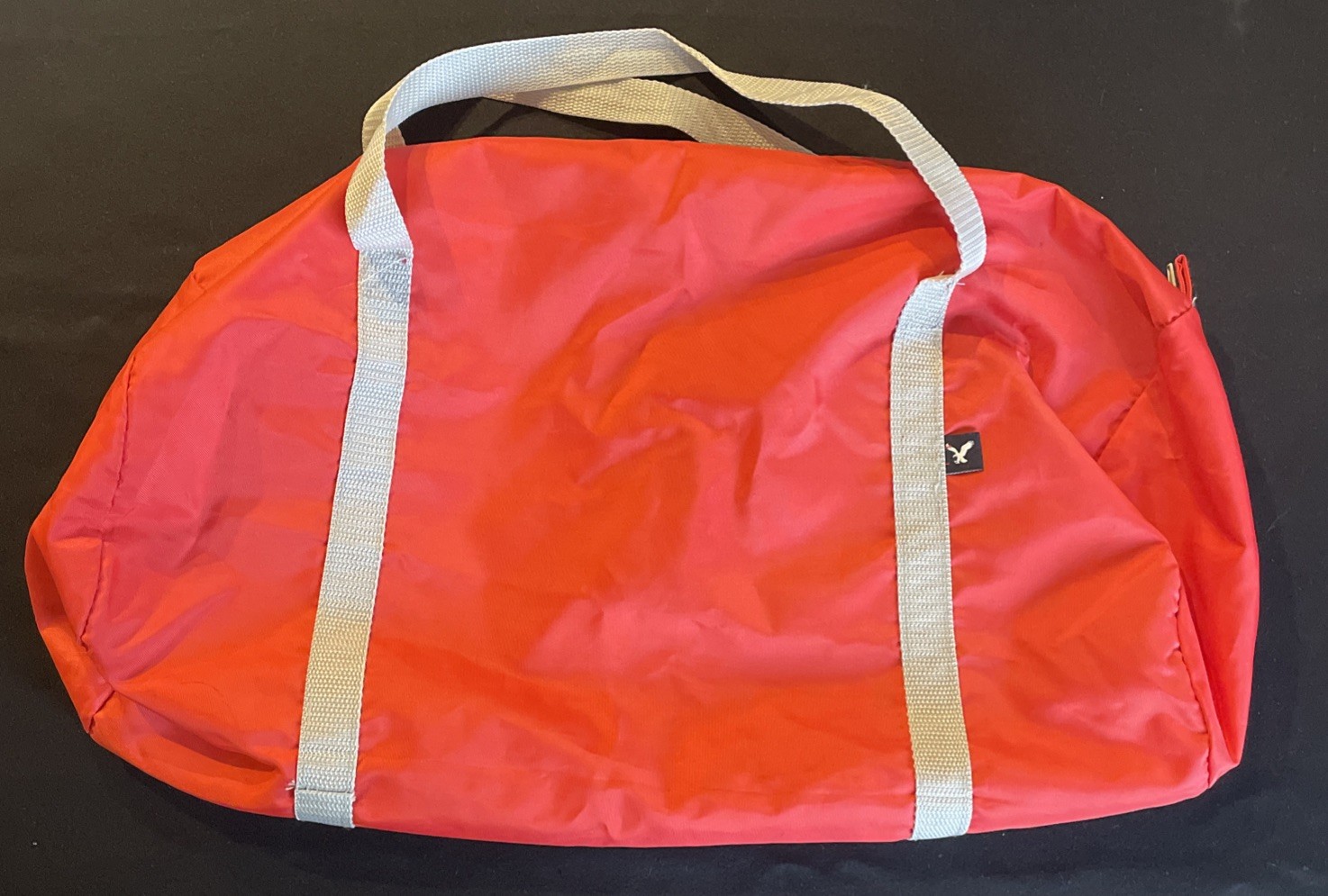 American Eagle Red Duffle Bag by American Eagle Outfitters – Nice & Ready To Use