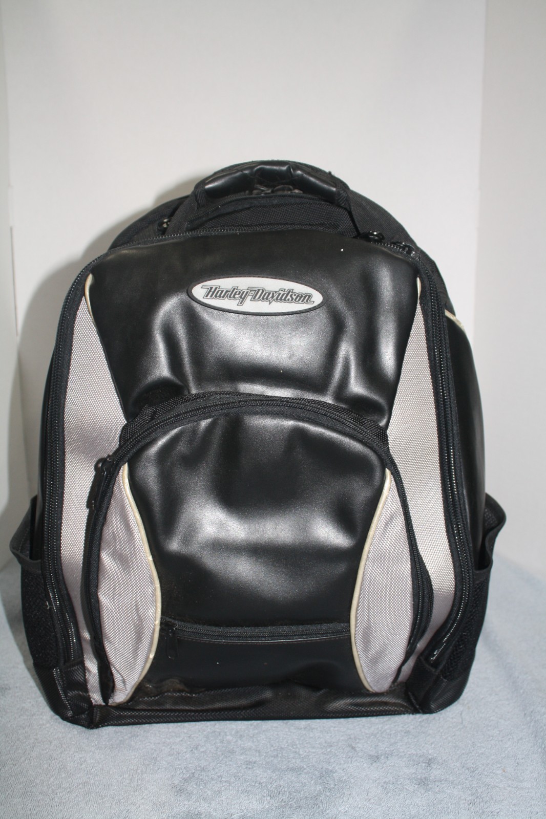 Harley Davidson Black Backpack for Helmet/Laptop with Padding Large