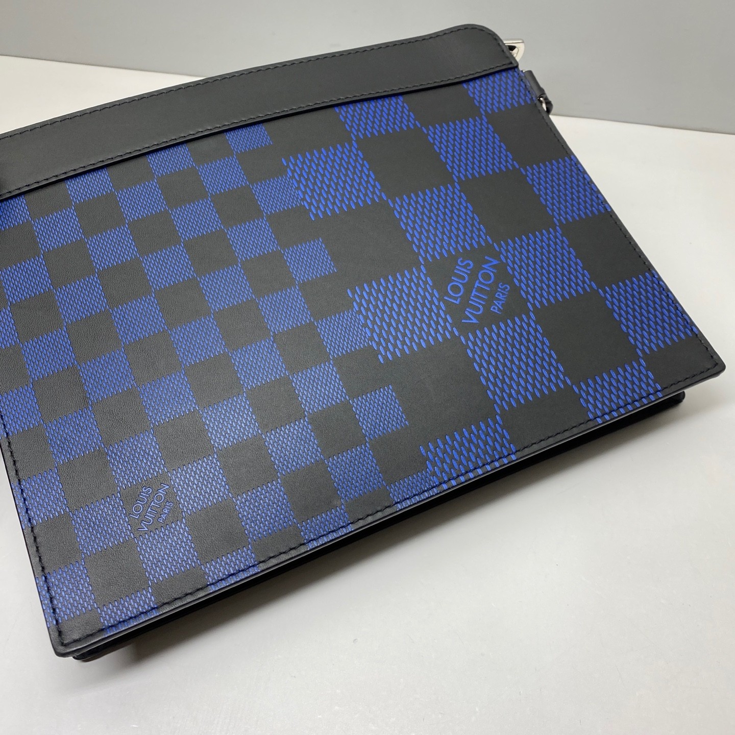 Louis Vuitton Pre-Owned Authentic Clutch Colorblock N60448 27x21x5cm