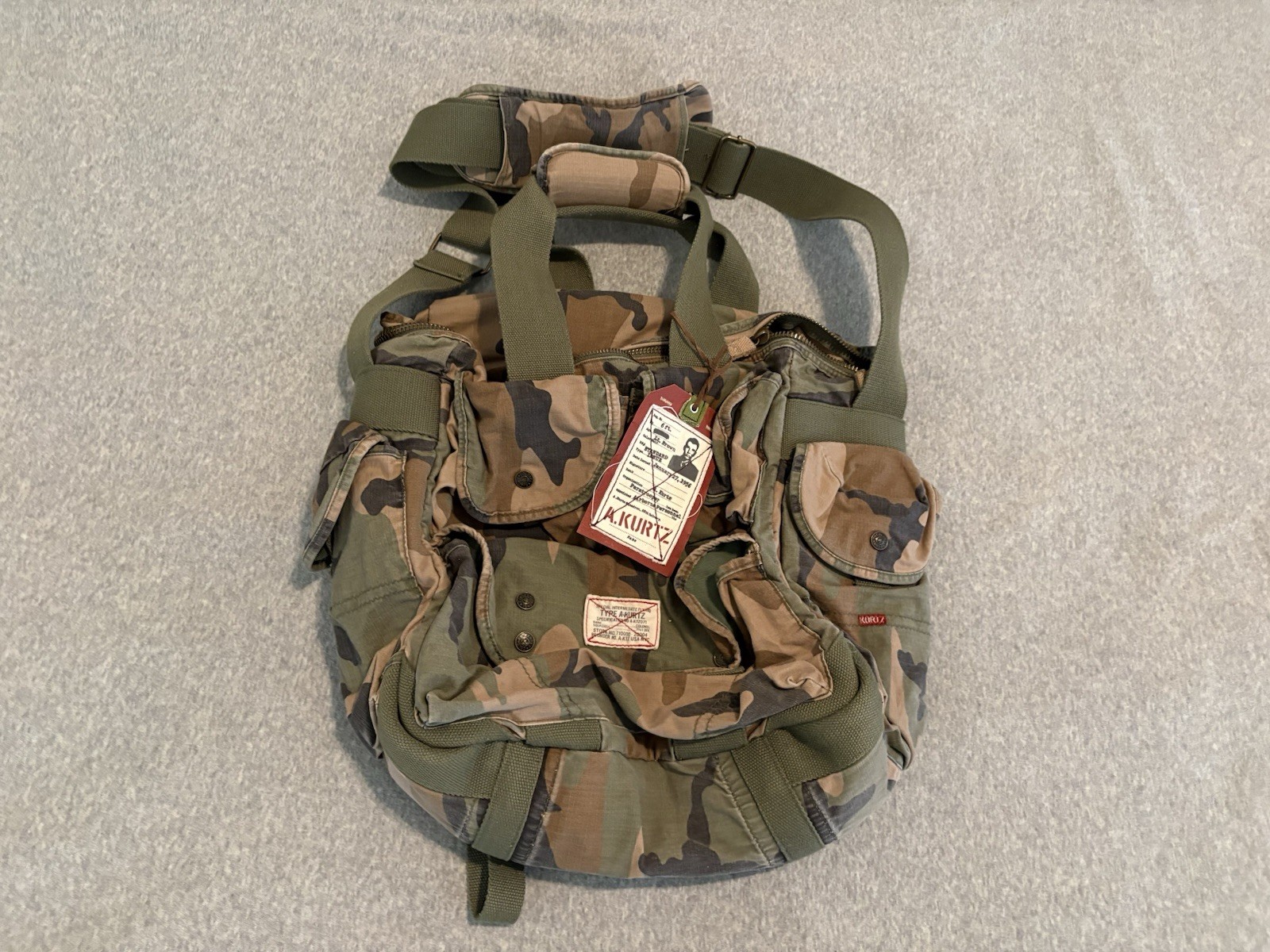 A KURTZ Camo Military Backpack Bag Special Intermediate Flying Type A-Kurtz