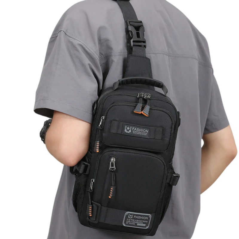 Fashion Men Waist & Chest Crossbody Bag High Quality Casual Bag
