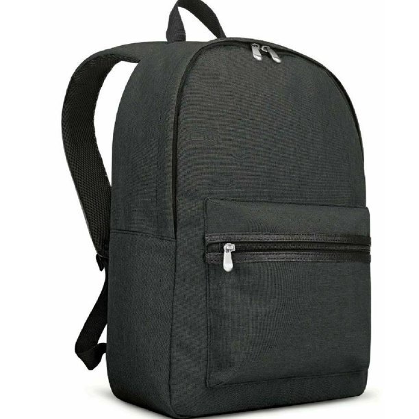 Solo Blankslate Black Shoulder Backpack Work Travel Gym Bag School MSRP $70