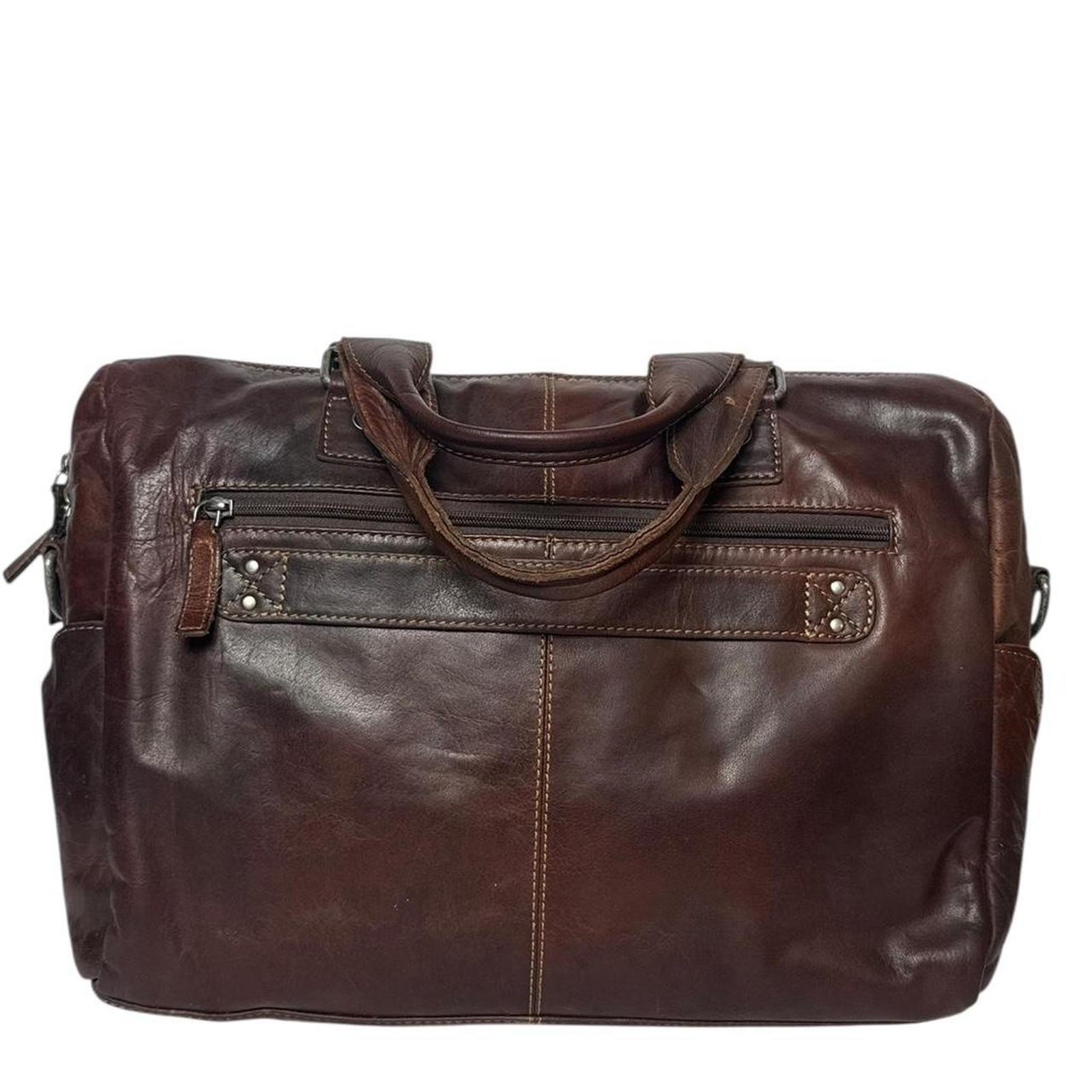 Jack georges genuine leather laptop