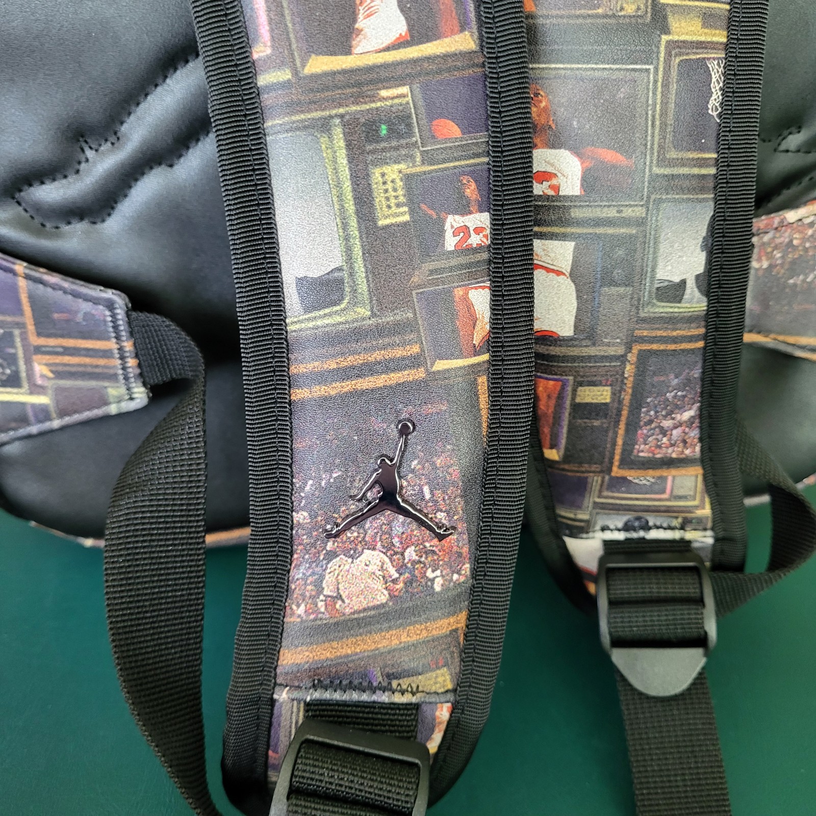 Jordan Borough Jumpman School Backpack Unisex MA90002 K90 Black Multi Color