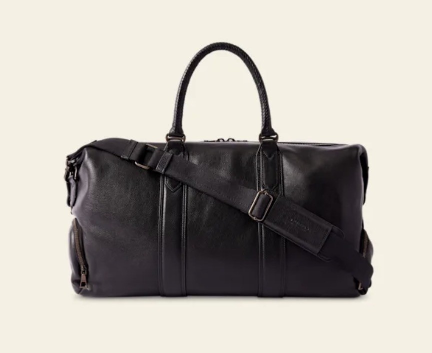 R.M. Williams Black Farrier Holdall Bag