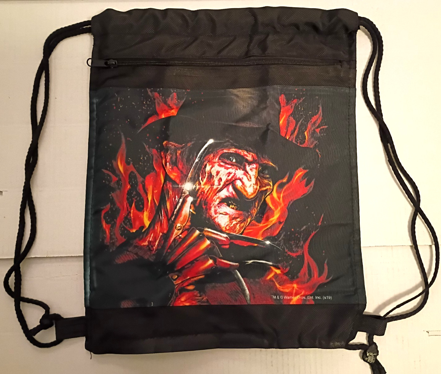 A Nightmare on Elm Street Freddy Krueger Drawstring Bag/ Backpack