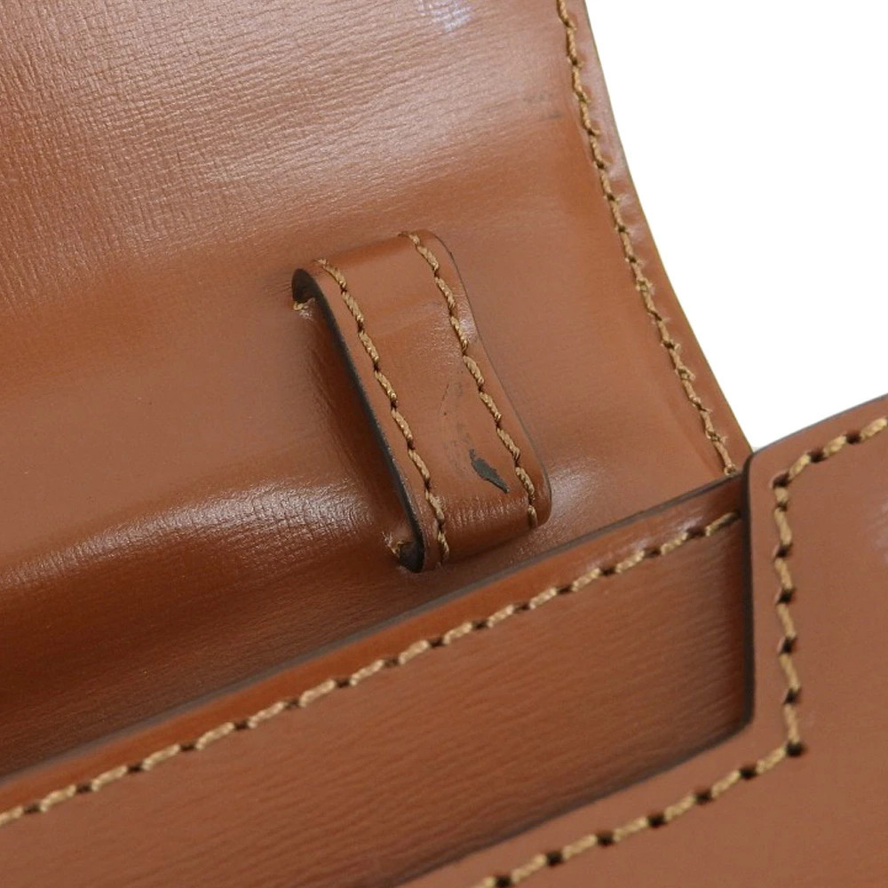 LOEWE Anagram Day Promatico Business Bag Leather Brown Briefcase Document