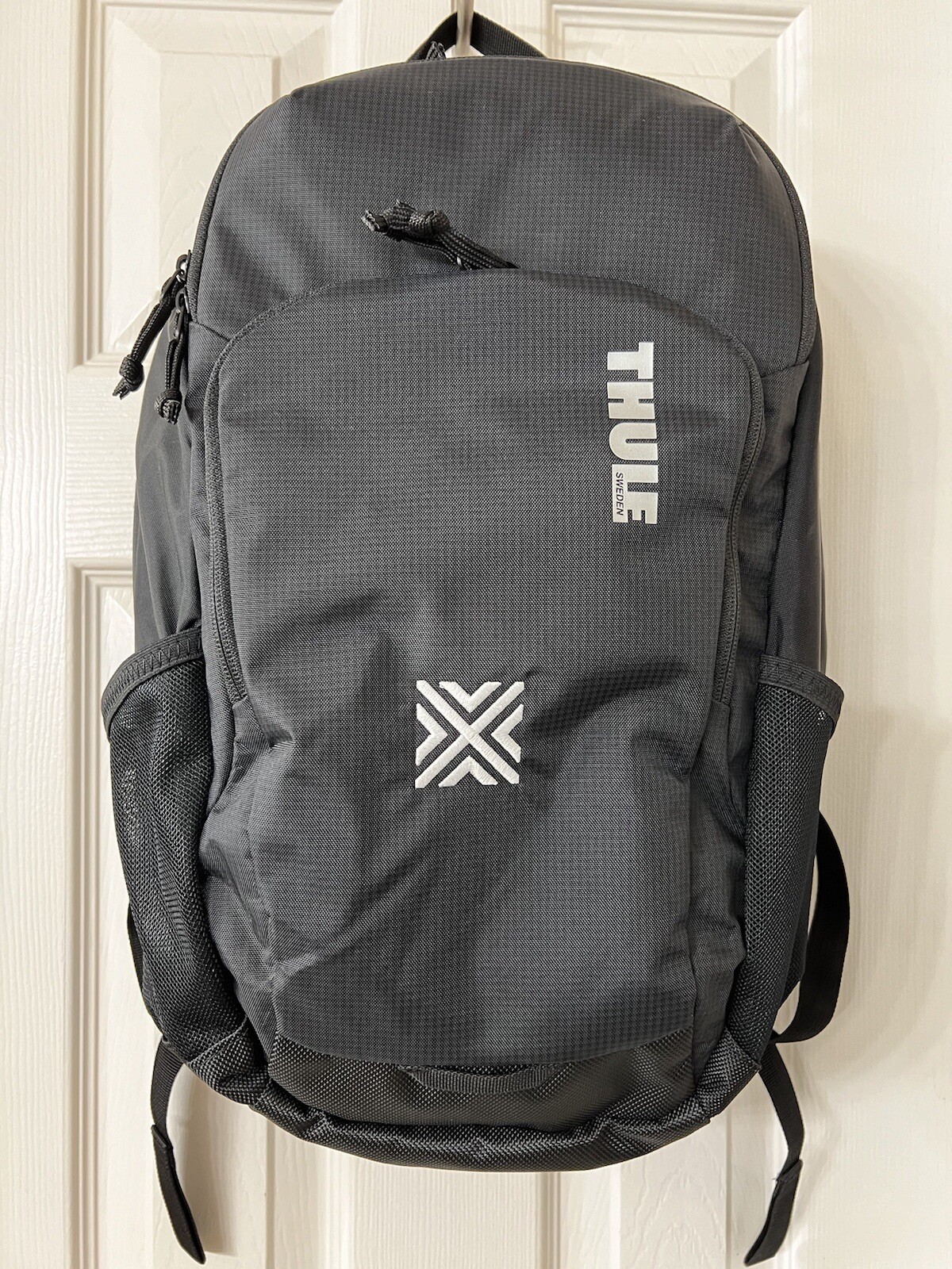 New Thule Sweden Achiever 17” College, Travel, Work, Laptop Black Backpack