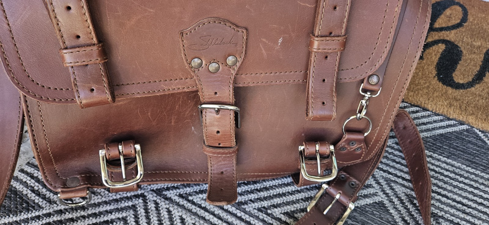 Nice Original Saddleback Leather Co. Briefcase 16x12x9 Beautiful Men’s Carry Bag