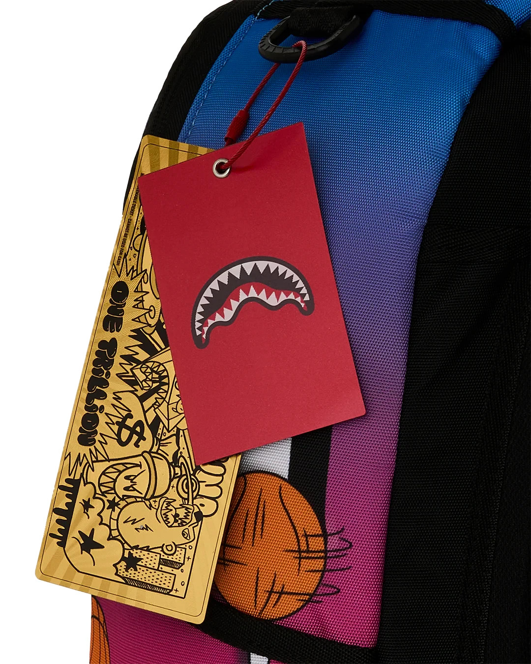 Sprayground SPACE JAM Slam Dunk Backpack🔥New Black Bookbag Kids School Bag