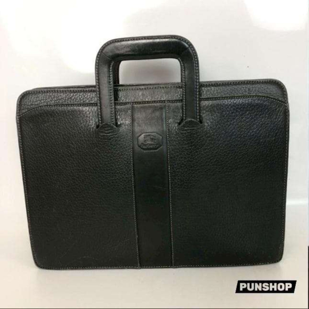 BURBERRY Hand Bag W36cm×D7cm×H26cm Handle 8cm 14.2×2.8×10.2in Vintage