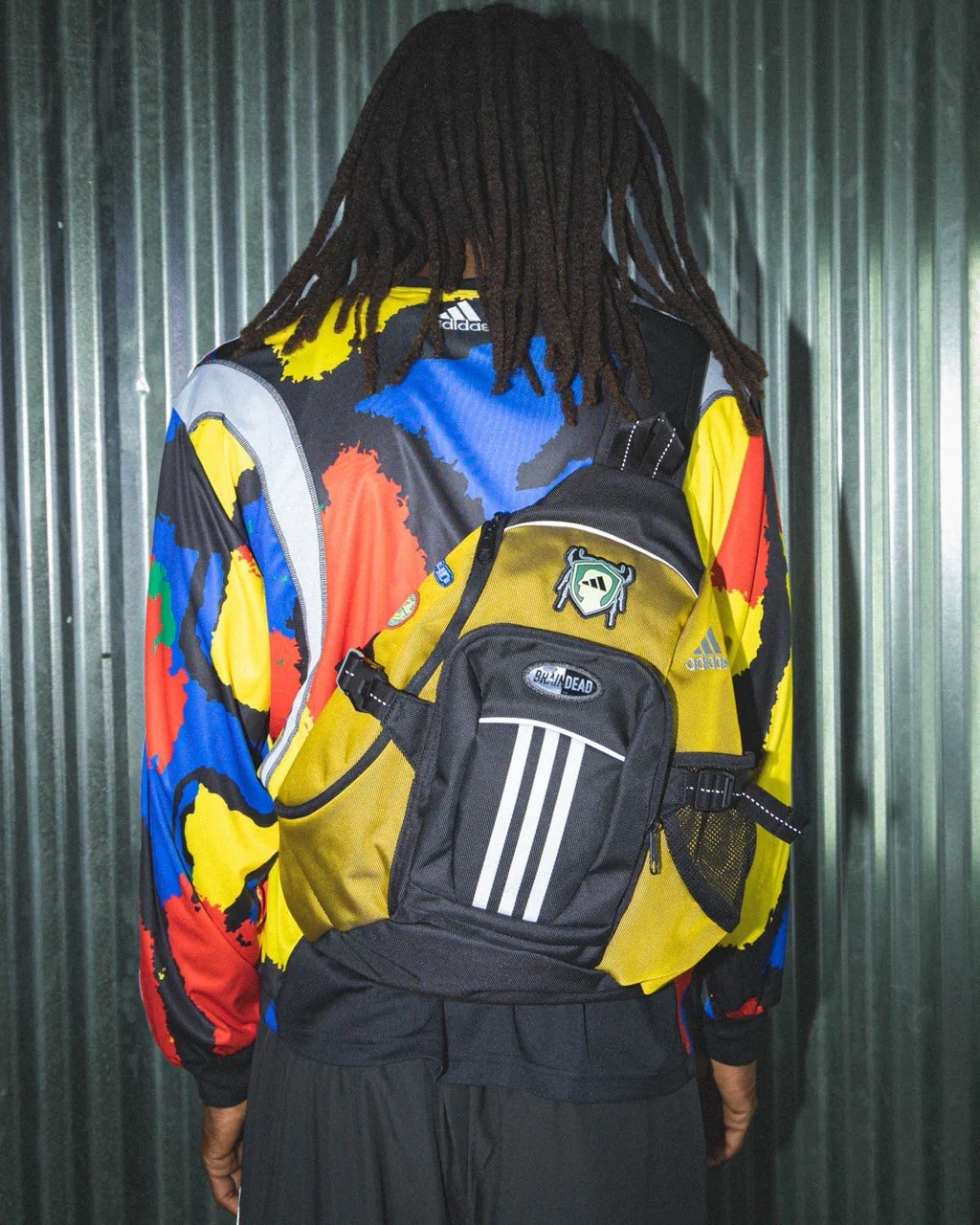 adidas Originals x Brain Dead Y2K Sling Bag Backpack JY7966 RARE!
