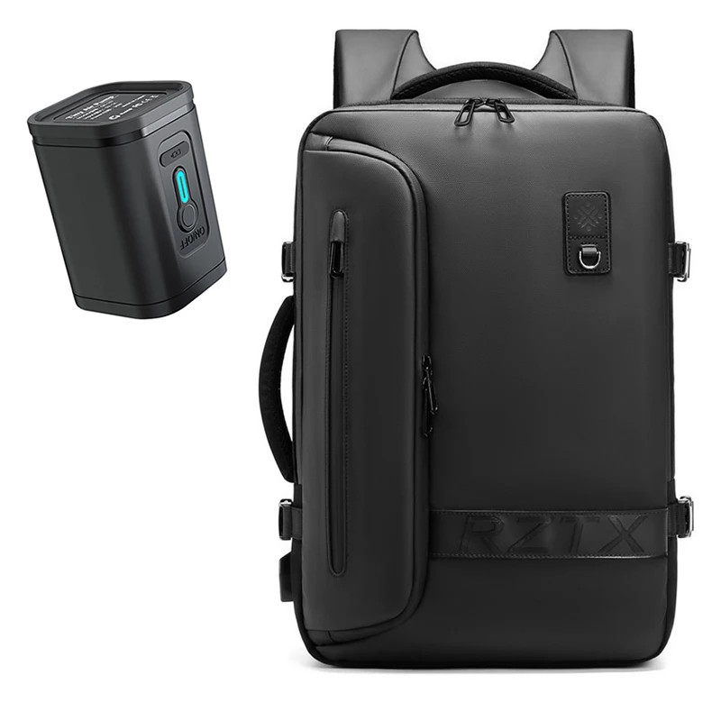 Vacuum Compression Travel Backpack USB Charging Large Capacity Hiking Bag