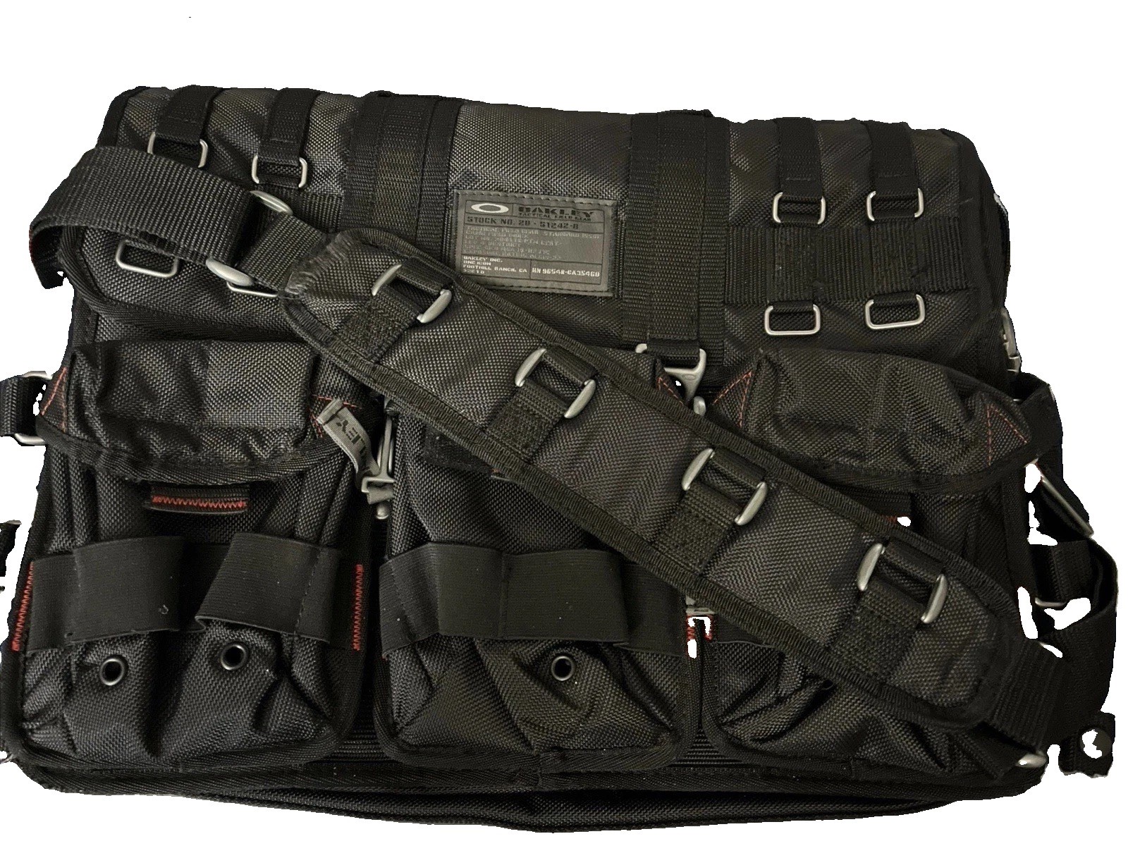 RARE OAKLEY AP MESSENGER BAG “DEXTER” TV Tactical Field Gear Range Excellent!