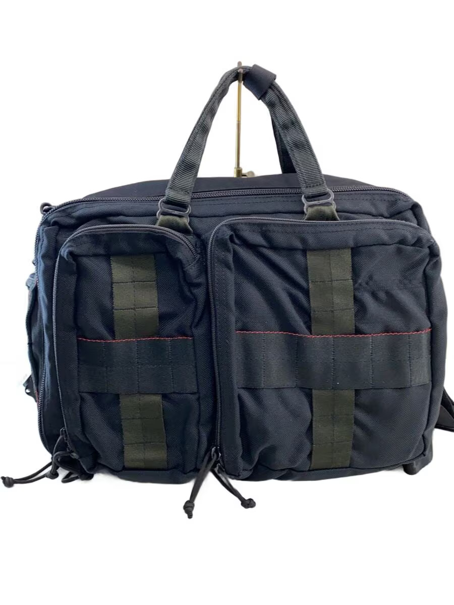 BRIEFING backpack, black, overall dirty.