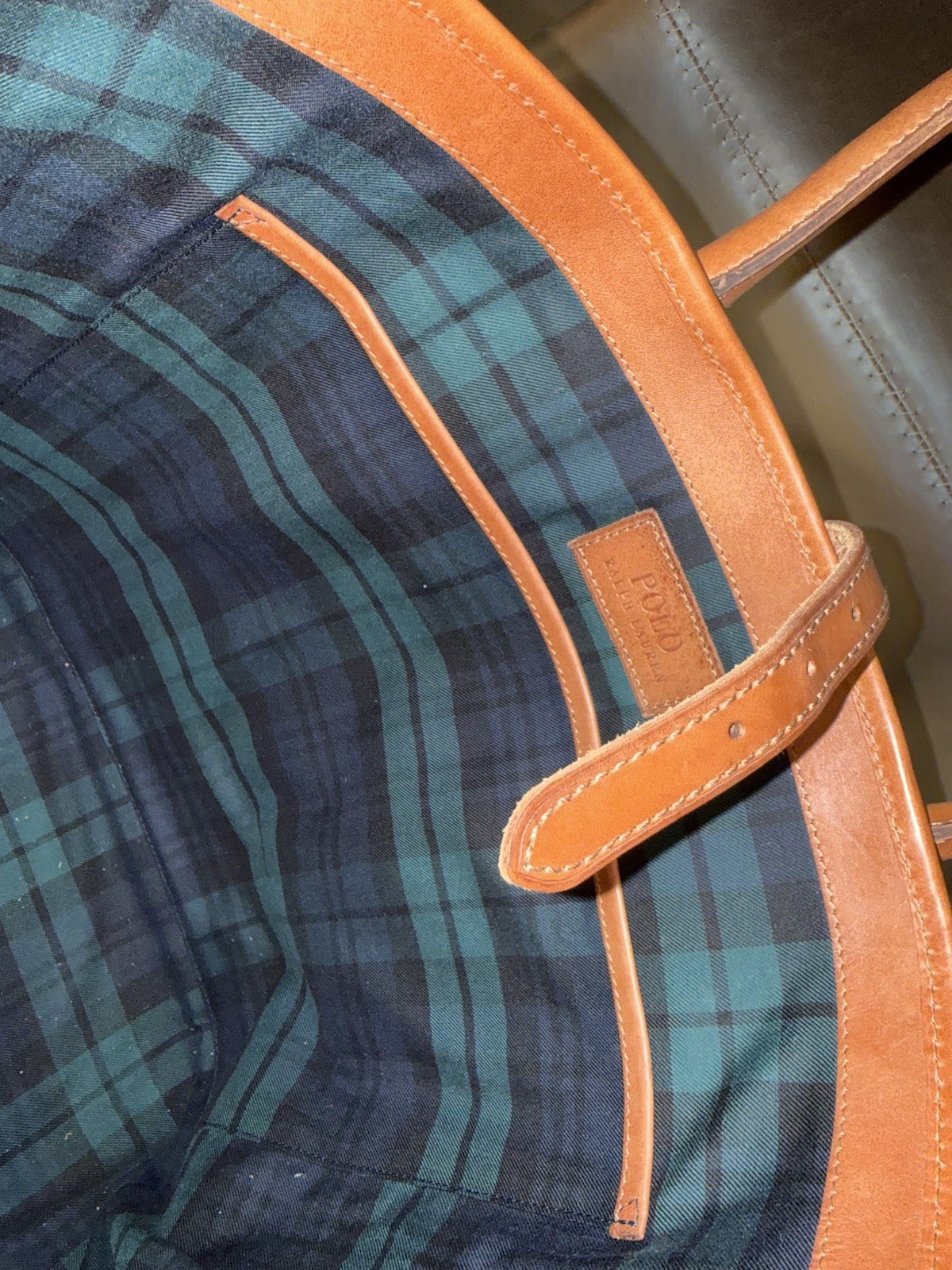 polo bag ( not rrl )