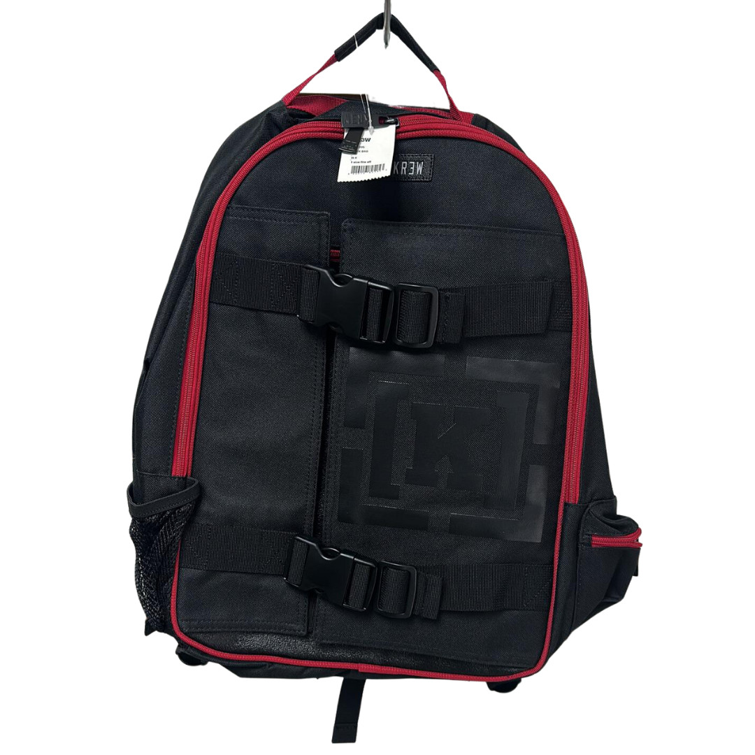 SUPRA – KREW K65205/BLK – Mn’s Buck Bag Regular Black Polyester Backpack
