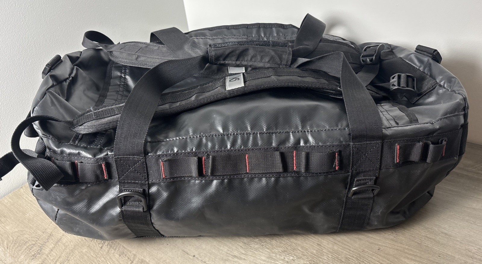 K3 Backpack & Duffel Bag Bravo Black 40 Liter Weatherproof Convertible w/strap