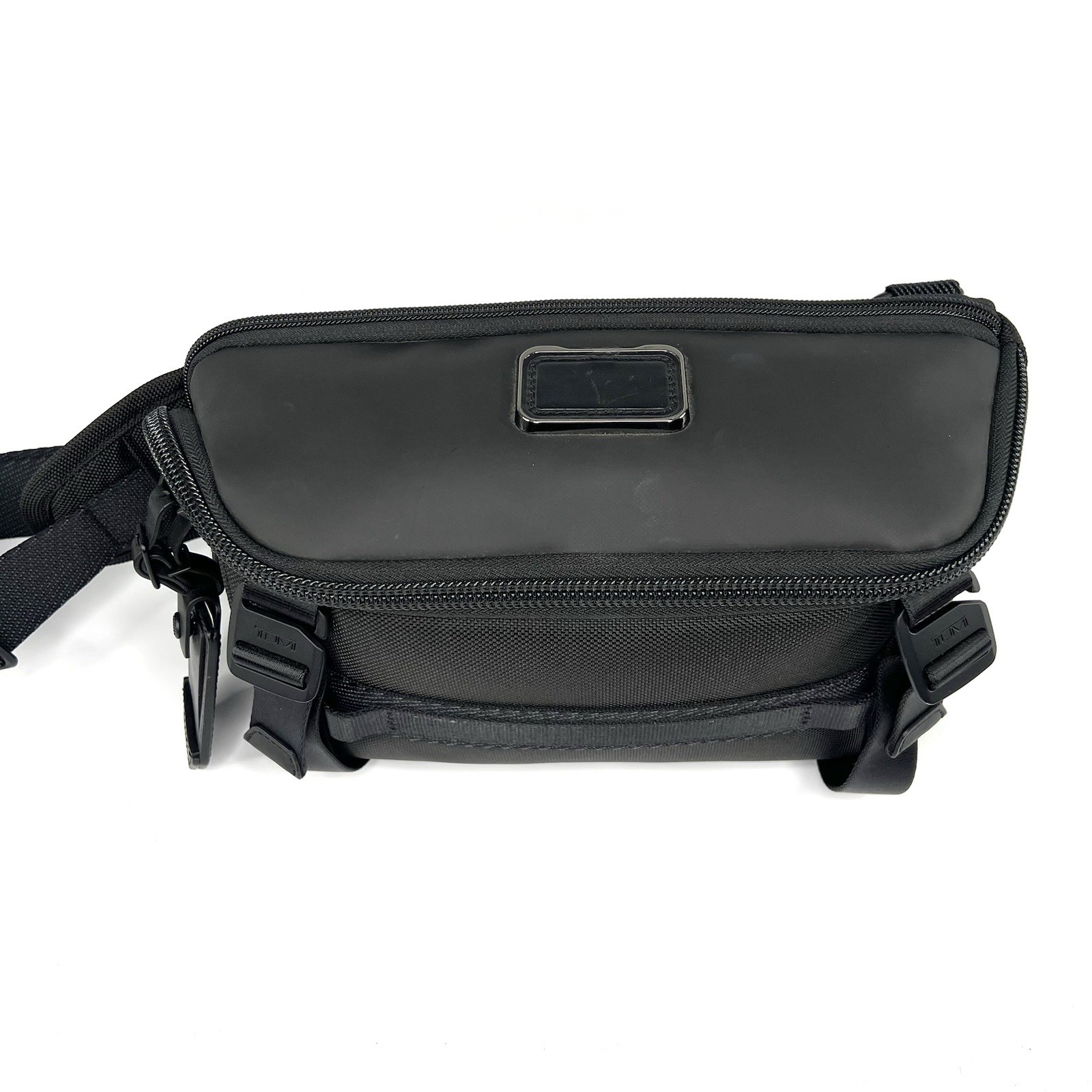 TUMI Alpha Bravo Platoon Sling Shoulder Bag Crossbody Solid Black