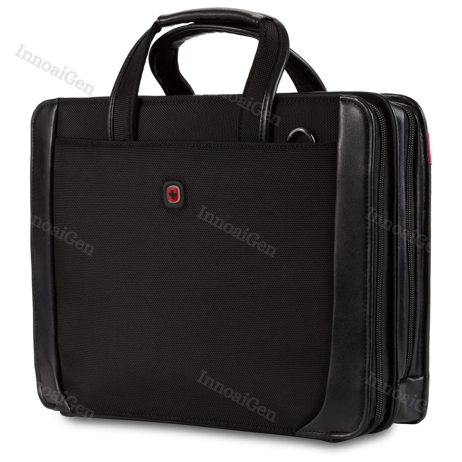 Wenger Luggage Proxy Zippered Laptop Presentation Padfolio Black 14-inch NWT