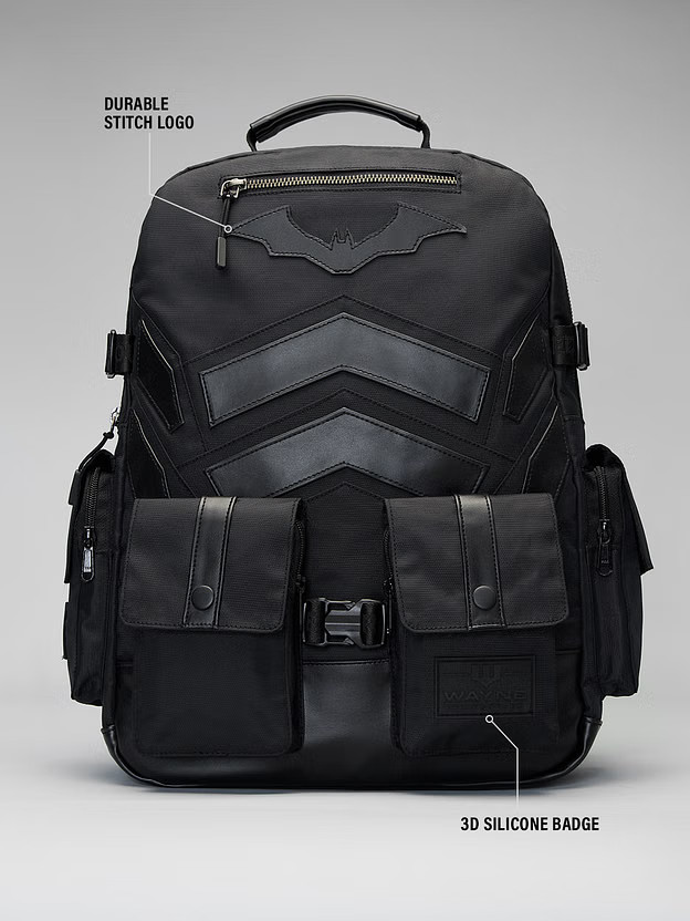 DC Batman: Gotham Gear Backpack Heavy Duty Bag Limited Edition – Official 2025
