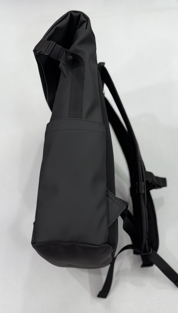 Tommy Hilfiger Men’s Rolltop Backpack, Black, One Size